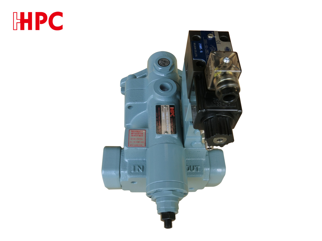 臺灣HHPC旭宏P16-C1-E3-F-R-01兩壓兩流附電磁兩段壓控制型